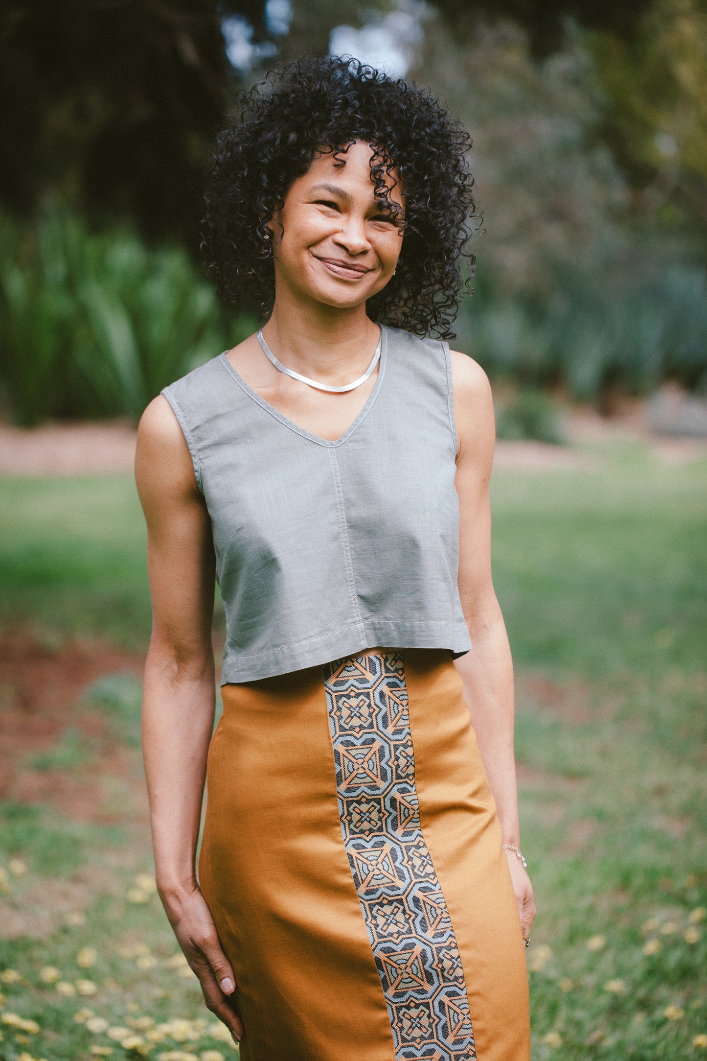 Linen Cropped Top: 3 colours