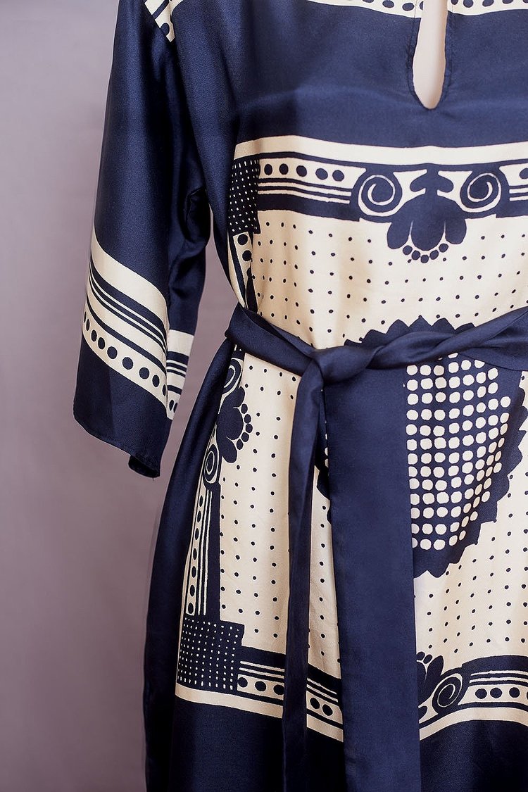 Country Road Silk Dress