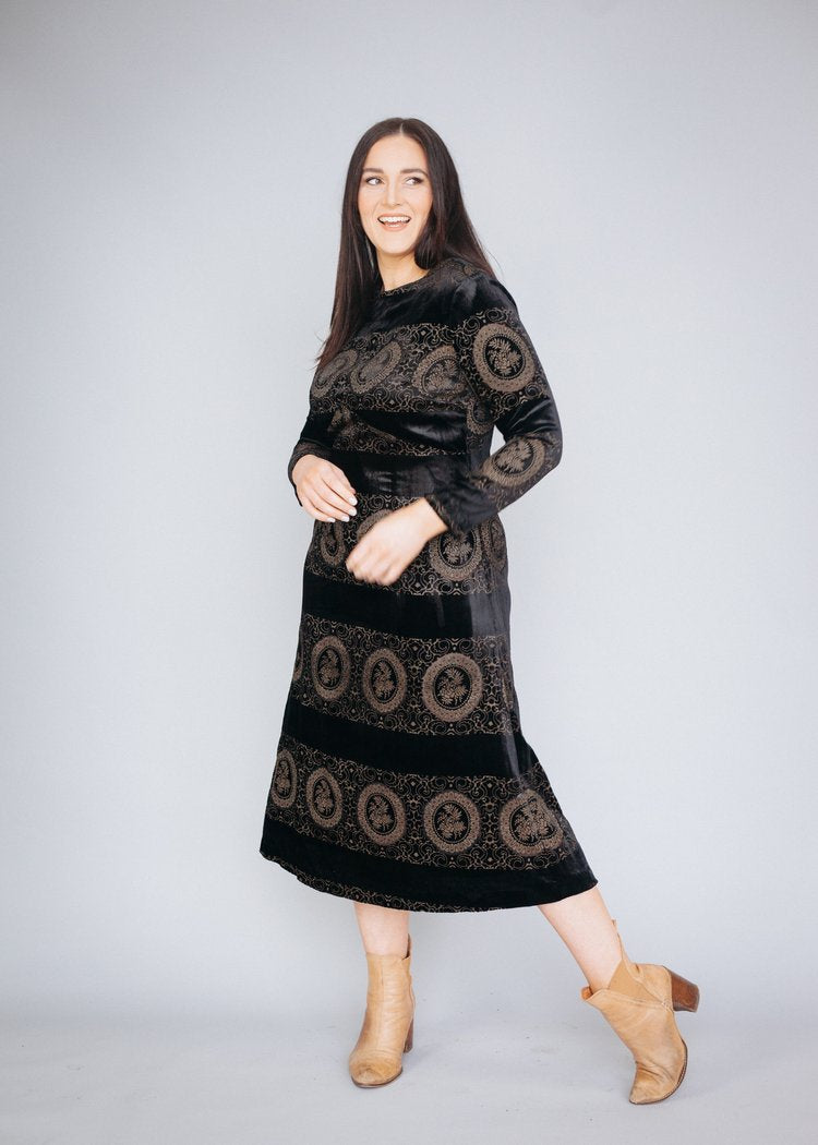 Velvet Medici Dress