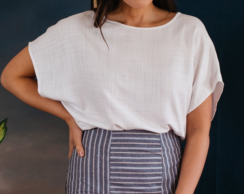 Viscose Draped Top