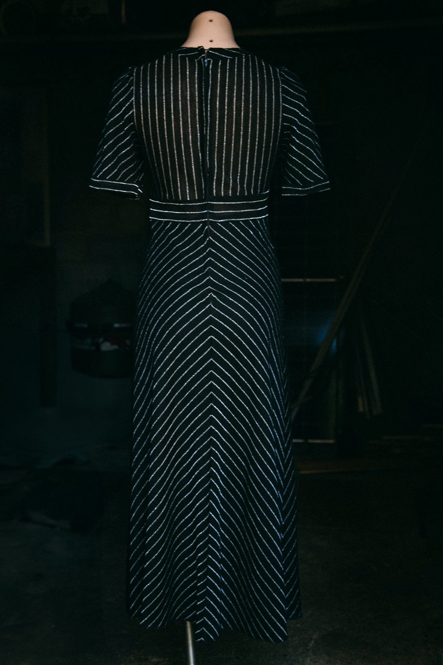 Vintage Cherry Lane Jersey Dress