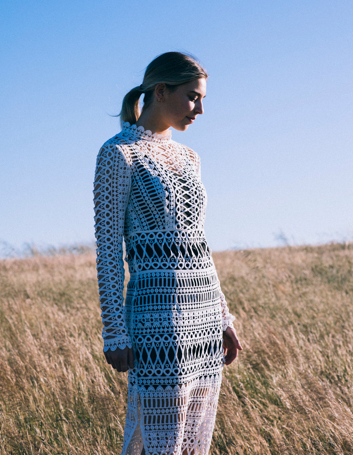 Shakuhachi Lace Dress