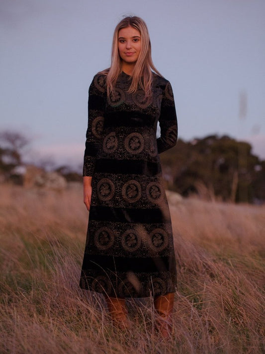 Velvet Medici Dress